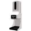Distributeur de Gel hydroalcoolique+ thermomètre infrarouge K9 Pro / capteur automatique
