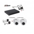 Kit vidéo surveillance HD CVI 4 caméras fixes haute définition